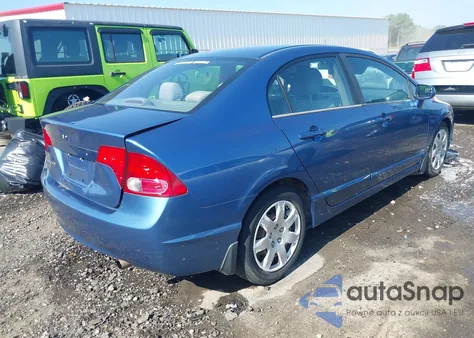 2008 Honda Civic Lx из США, поврежденный, VIN 1HGFA16568L087611
